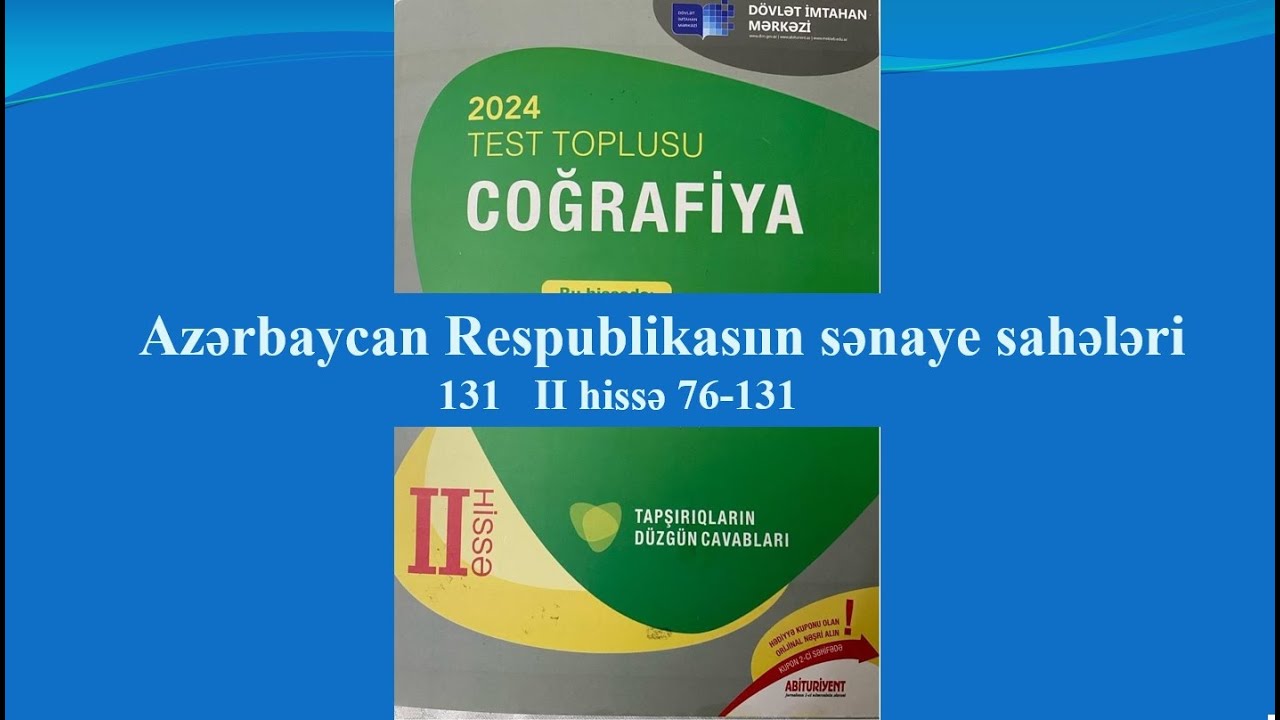 DİM 2024 Azərbaycan Respublikasının sənaye sahələri 131 76 131