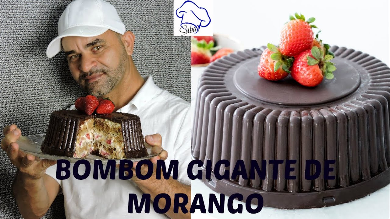 Bombom Gigante de Morango