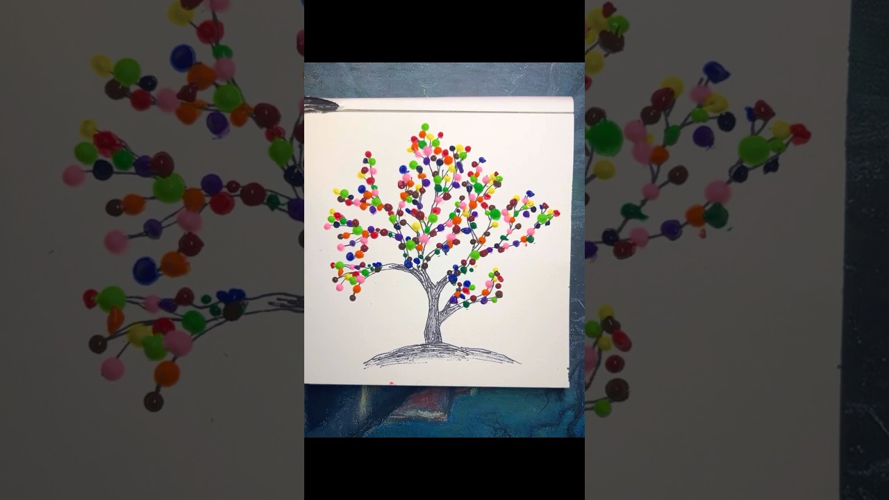 Rainbow tree😎 