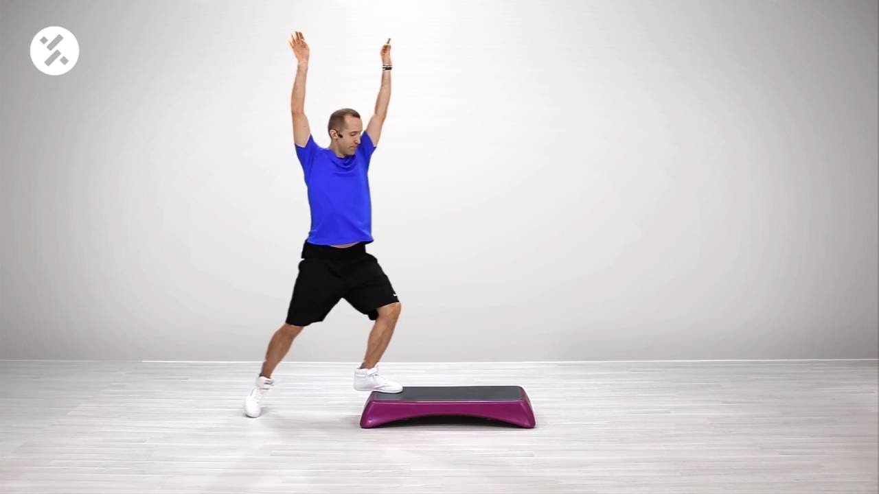 СТЕП-АЭРОБИКА 41 / СЕБАСТЬЯН ПЯТЕК / FITNESSSCHOOL.TV