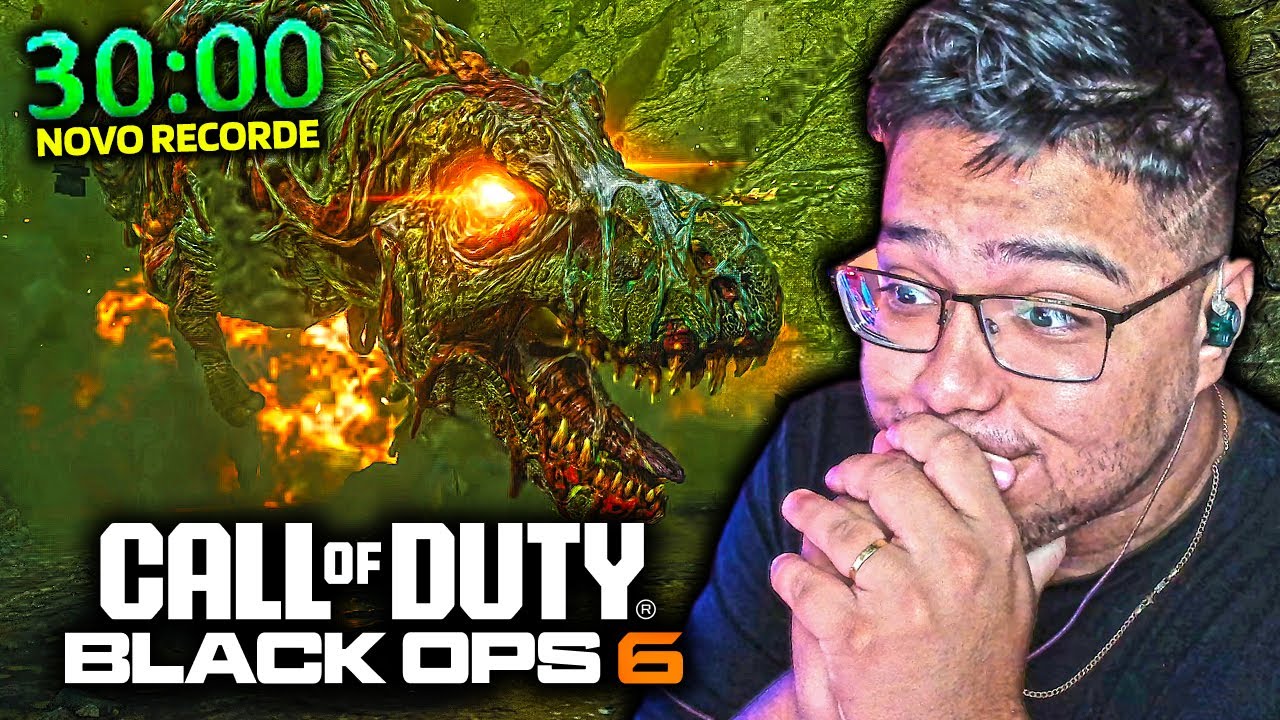 Reagi ao SPEEDRUN ABSURDO do SHATTERED VEIL no ZOMBIES BLACK OPS 6!!! (30:31)
