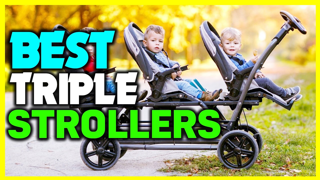 ✅Top 5: Best Triple Strollers in 2024 - The Best Triple Strollers {Reviews}