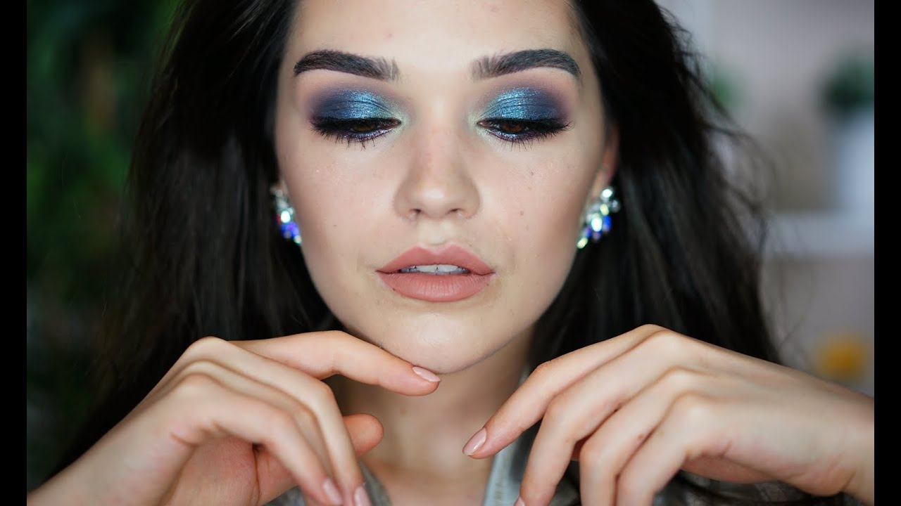 Shades Of Blue  makeup tutorial