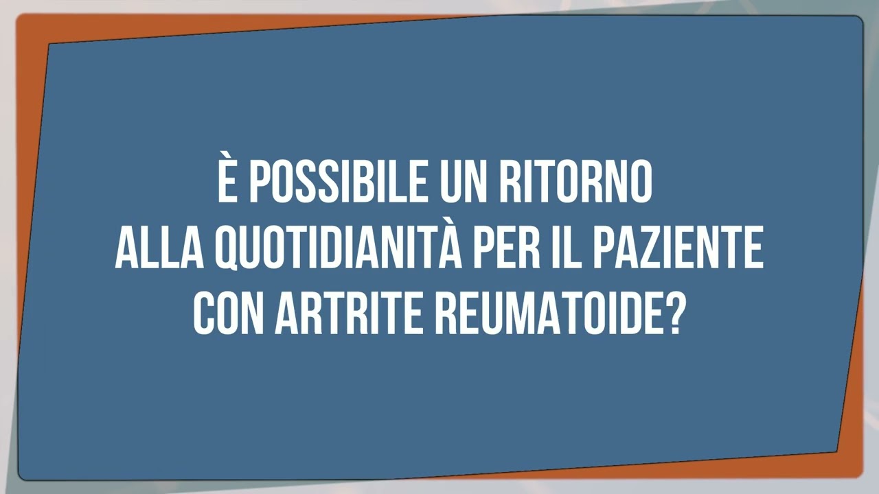 Artrite Reumatoide: impatto del dolore sulla qualità di vita del paziente