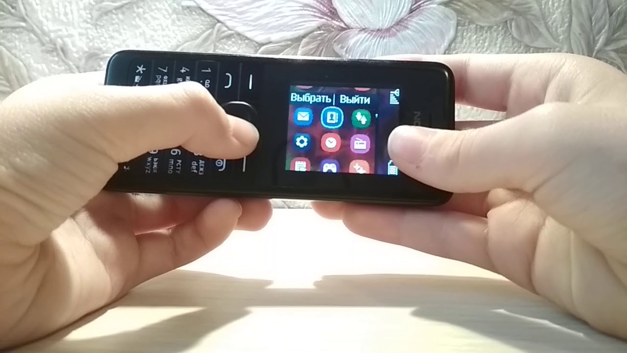 Поворот экрана на Nokia 106