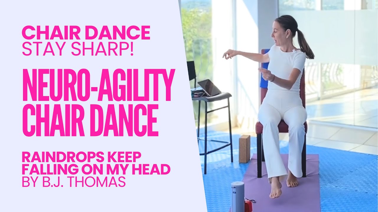 6 Min Chair Dance “Raindrops Keep Falling on My Head” | Gentle Senior Fitness