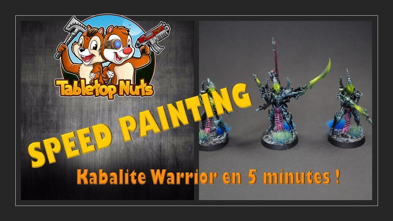 Speed Painting Ep 2: Kabalite Warriors