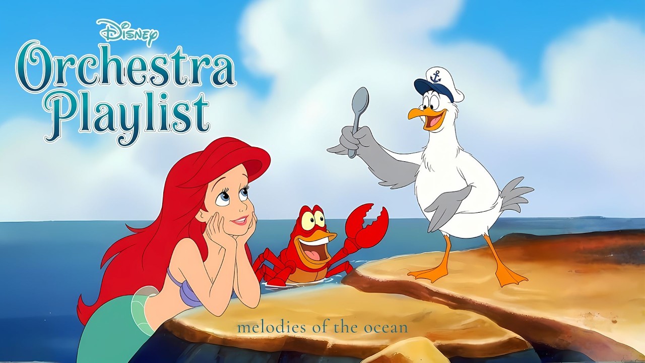 Мечты русалки и океанские вибрации с плейлистом Disney Symphony (мелодии для расслабления)