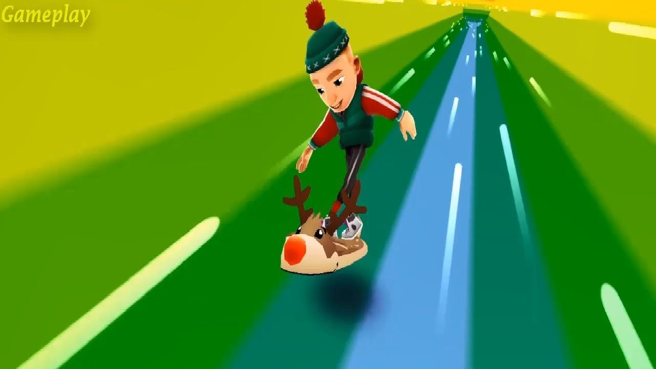 Subway Surfers London New Update  Christmas 2018 Gameplay Fullscreen HD