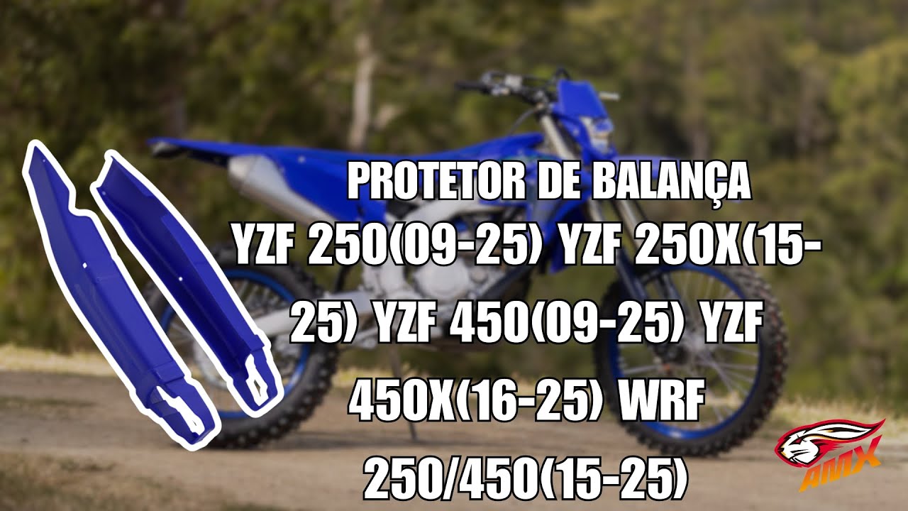 COMO INSTALAR PROTETOR DE BALANÇA WRF 250/450(15-25) YZF 250(09-25)YZF 250X(15-25)YZF 450(09-25)