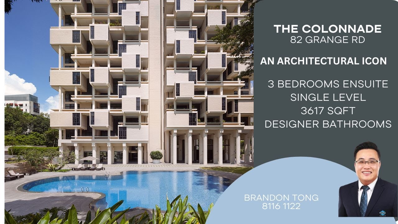 [For Lease] The Colonnade at Grange Road  3BR 3617 sqft Single Level unit