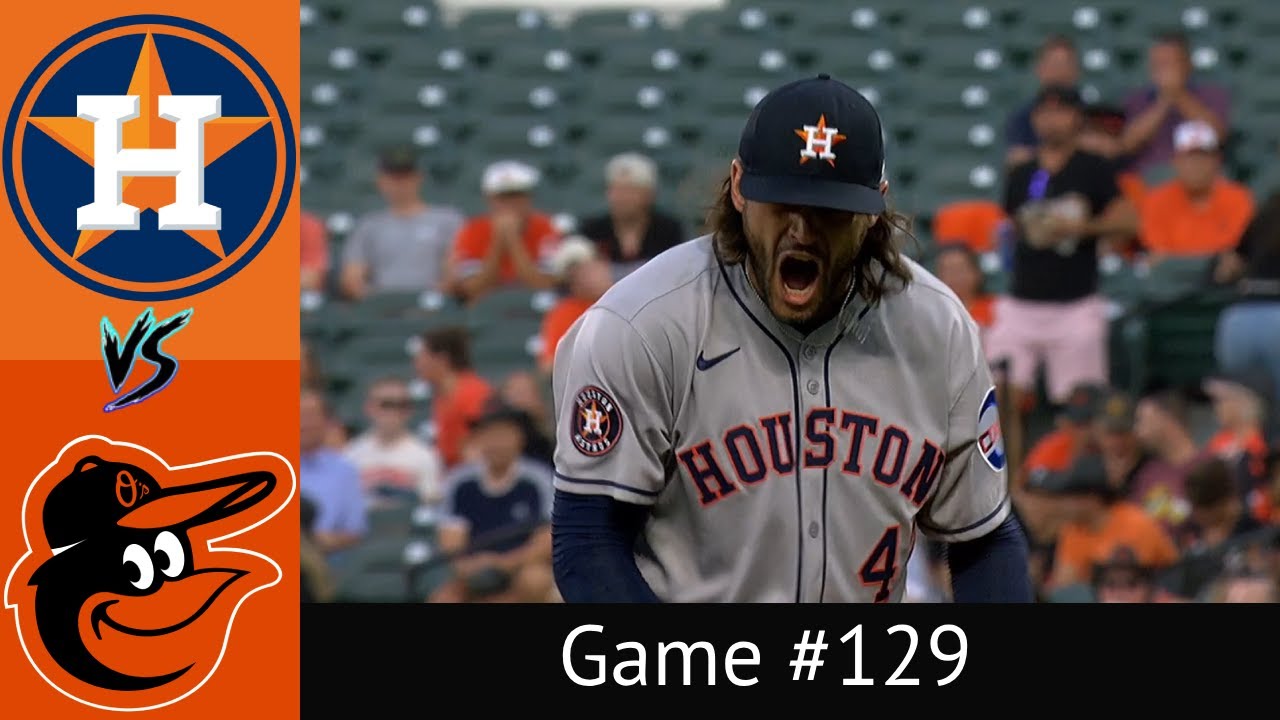 Astros VS Orioles Condensed Game 8/22/25