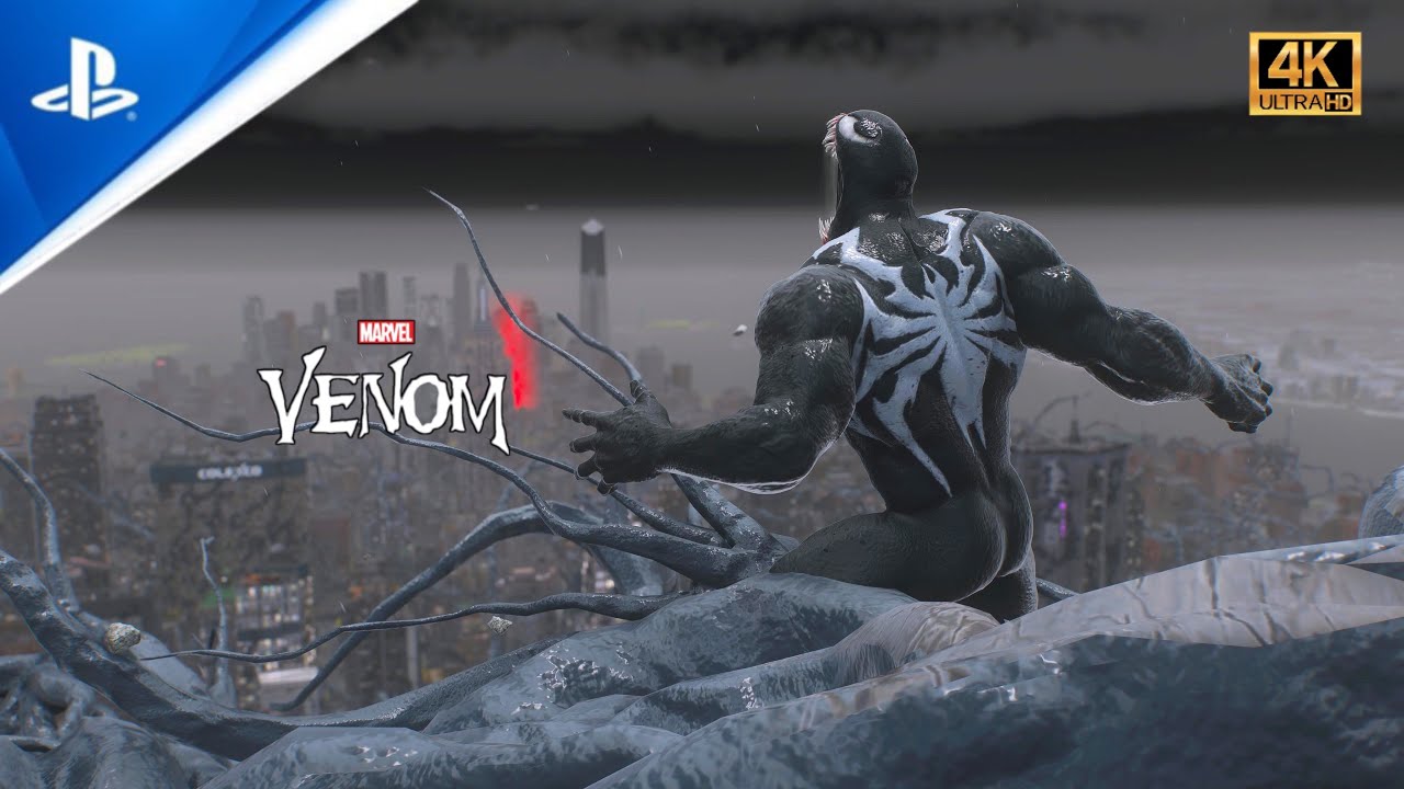 VENOM Free Roam (Symbiote Apocalypse) PS5 4K