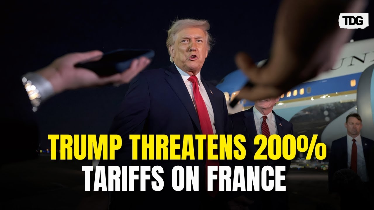 Trump Threatens Macron With 200 Percent Tariffs Over Gaza Peace Board