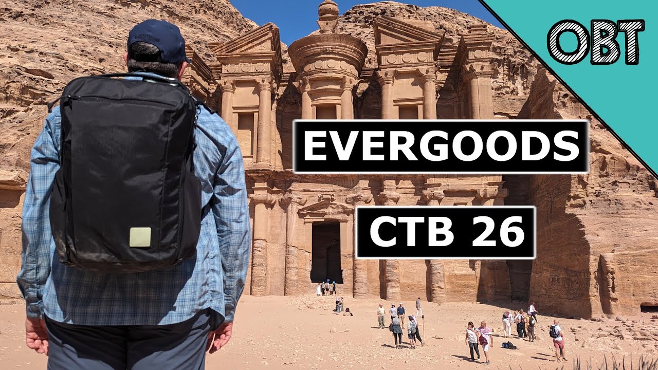 Обзор дорожной сумки Evergoods Civic Travel Bag 26 (2 недели в Иордании с CTB26)
