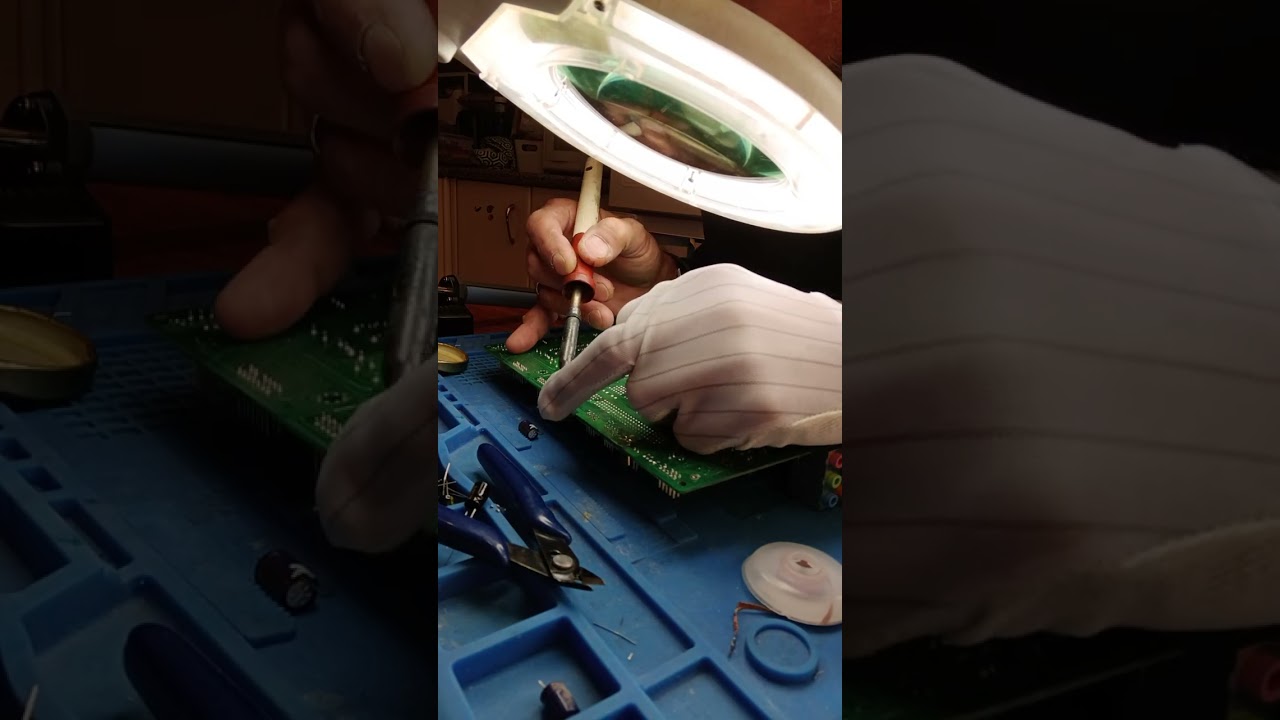 Cambio condensadores placa ordenador sobremesa 