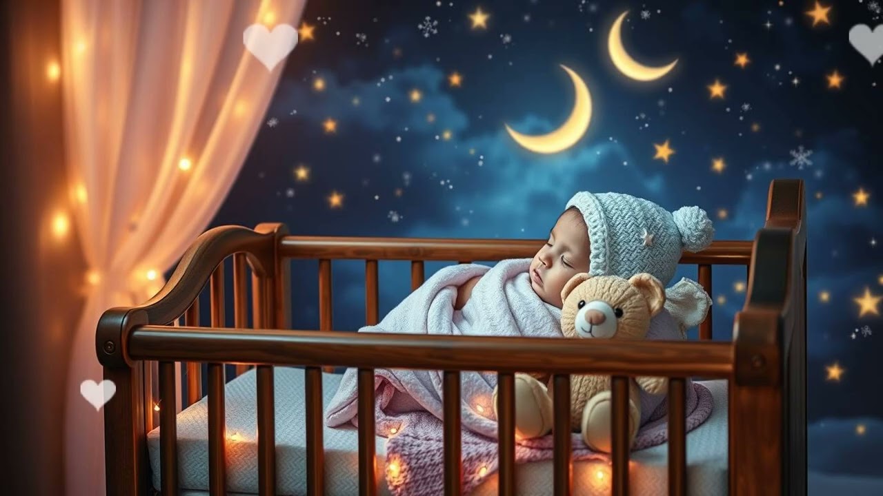 🌧️ Rainy Calm 🌙 Baby Sleep Music for Relaxation & Comfort 💤