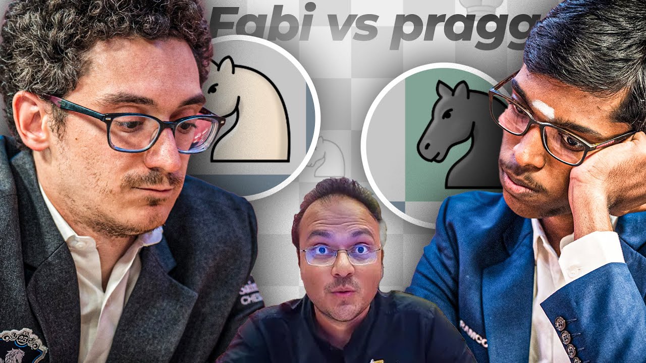 Fabiano Caruana vs R. Praggnanandhaa | Superbet Classic 2025