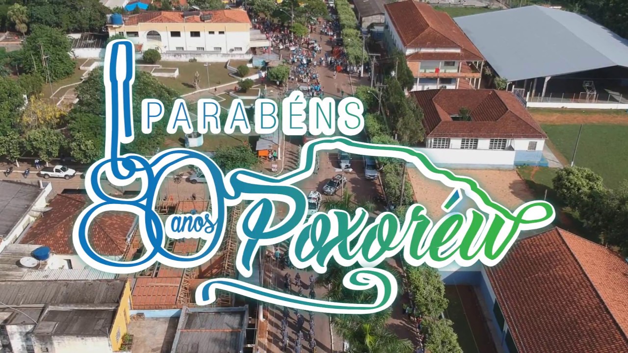 Desfile cívico em homenagem aos 80 anos de Poxoréu, realizado no dia 26 de outubro.