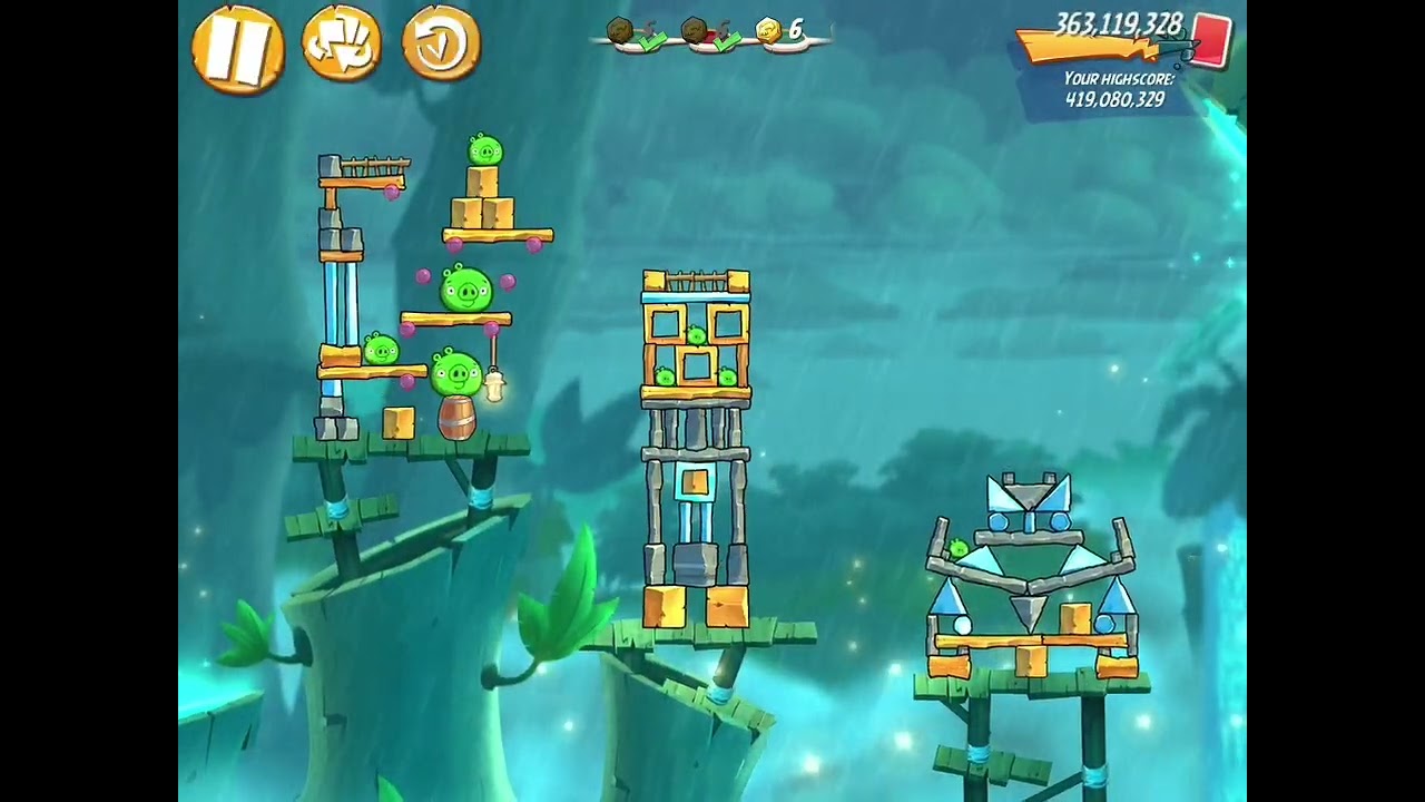 MEBC with 2 Bonus Birds, 10 rm - No Red,Blues,Chuck,Hal - Mighty Eagle Bootcamp, Angry Birds 2