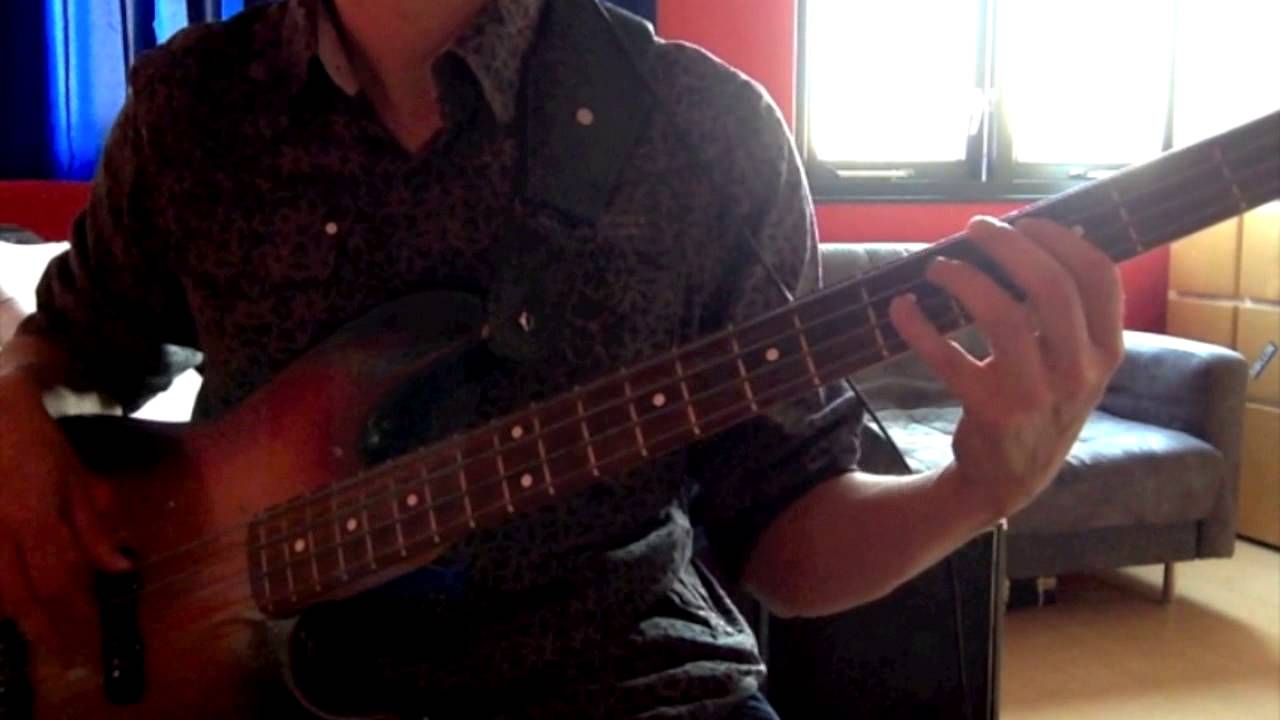 Jack Johnson - Sitting, Waiting, Wishing (Bass cover)