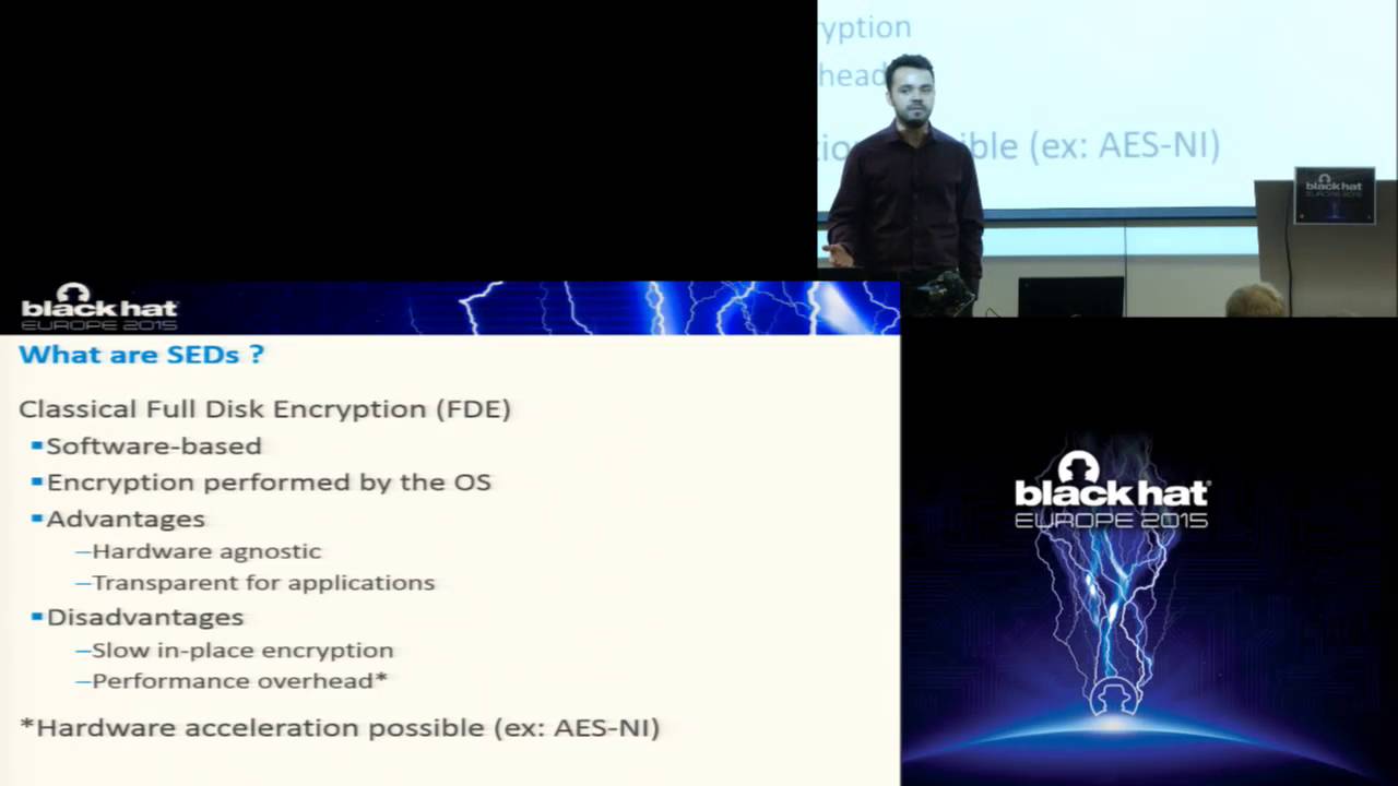 Bypassing Self-Encrypting Drives (SED) in Enterprise Environments