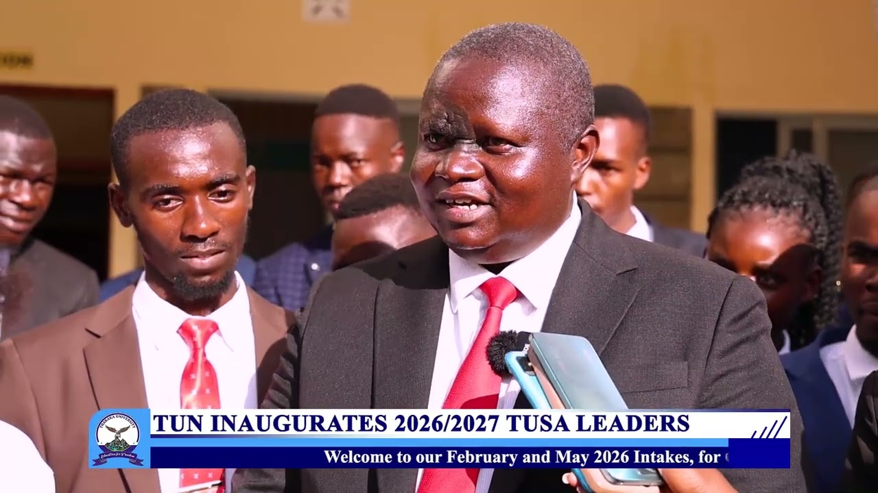 Tharaka University Inaugurates 2026/2027 Student Leaders#TharakaUni #EducationForFreedom