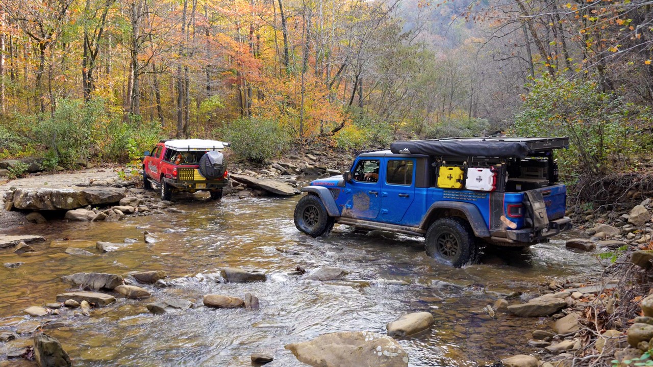Ozarks Fall Color Run - 3 days off road in the Ozarks