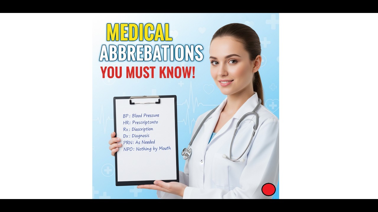 Medical Abbreviations Every Student Confuses