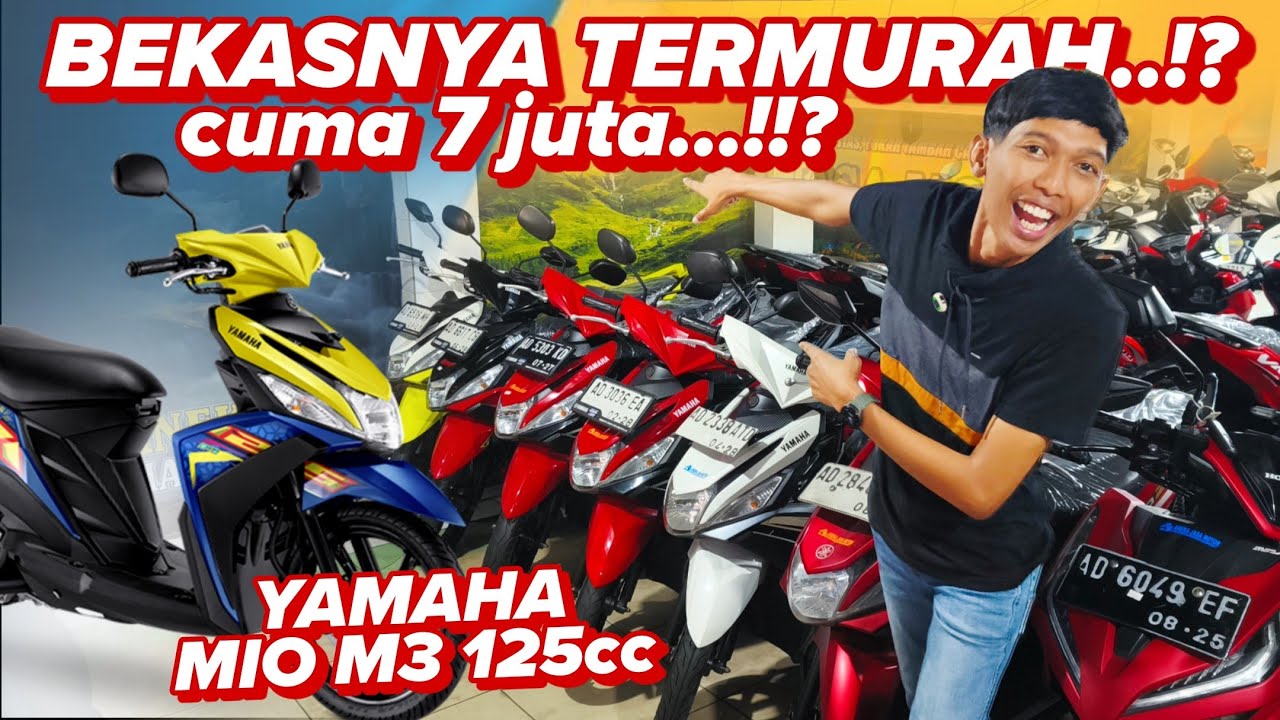 YAMAHA Mio m3 125, TERNYATA BEKASNYA MURAH BANGET!? motor bekas murah - ANEKA JASA MOTOR