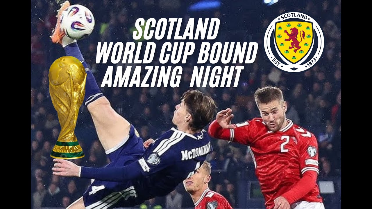 Scotland amazing World cup night for Tartan army