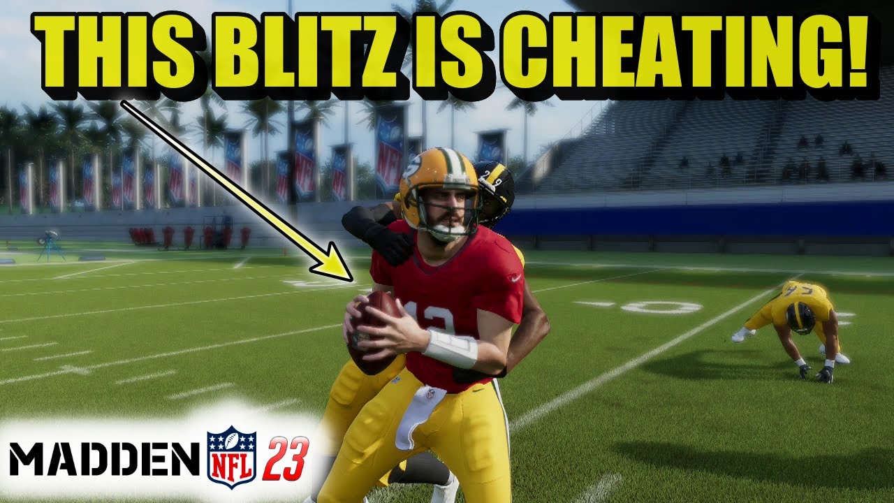 THE EASIEST BLITZ TO SETUP IN MADDEN 23! THIS DEFENSE IS CHEATING!