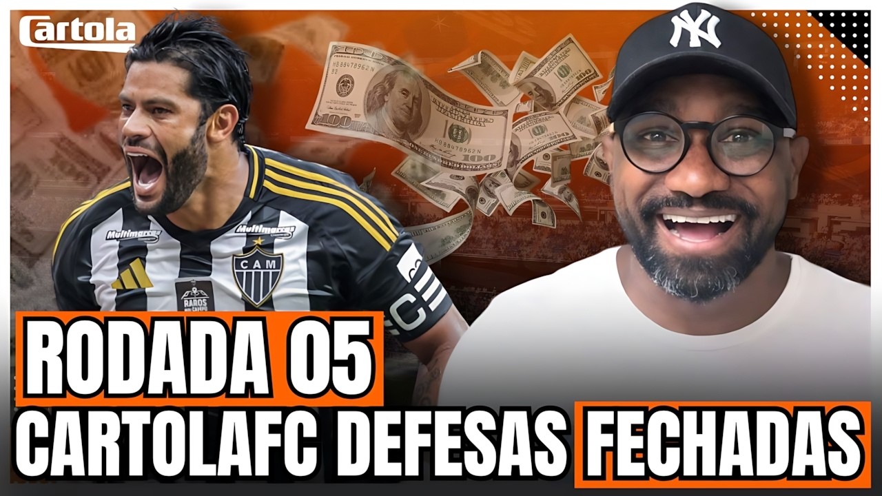 CARTOLA FC RODADA 05: TIRO CURTO l AS DEFESAS MAIS SEGURAS l  MITAMOS COM 90+ NA RODADA 04