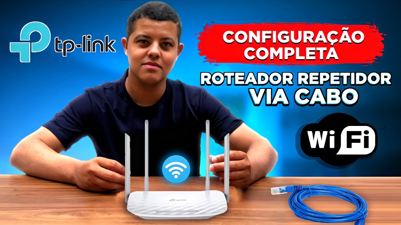 Passo a Passo de  Como Configurar Roteador TP-Link Como Repetidor via Wi-fi ou Cabo