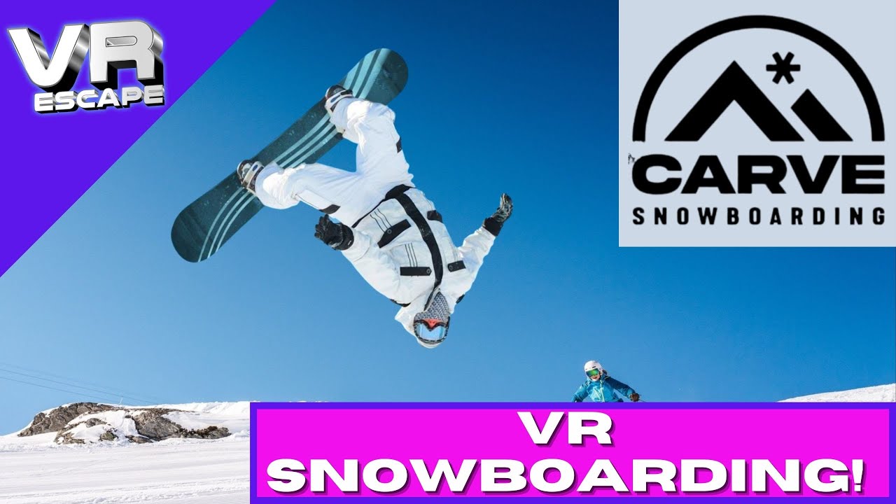 Snowboarding in VR | Less dangerous?