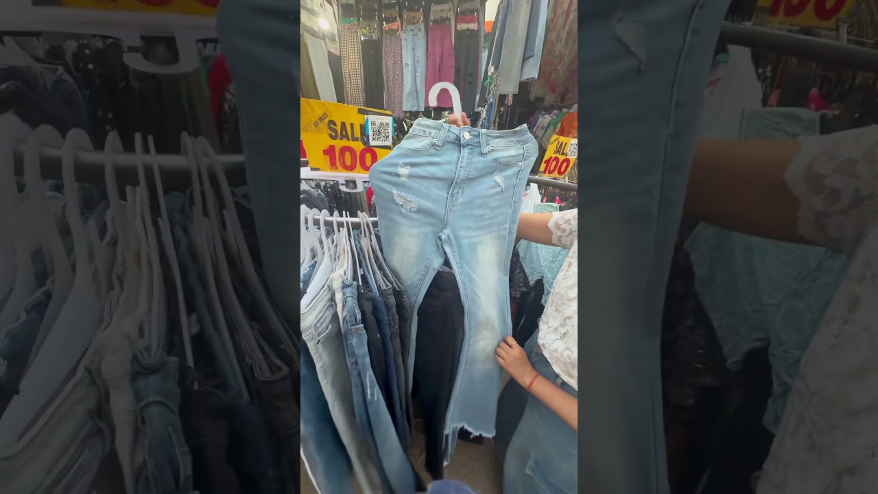 Sarojini nagar Monday market || Sarojini nagar Jeans collection || Sarojini nagar market #sarojini