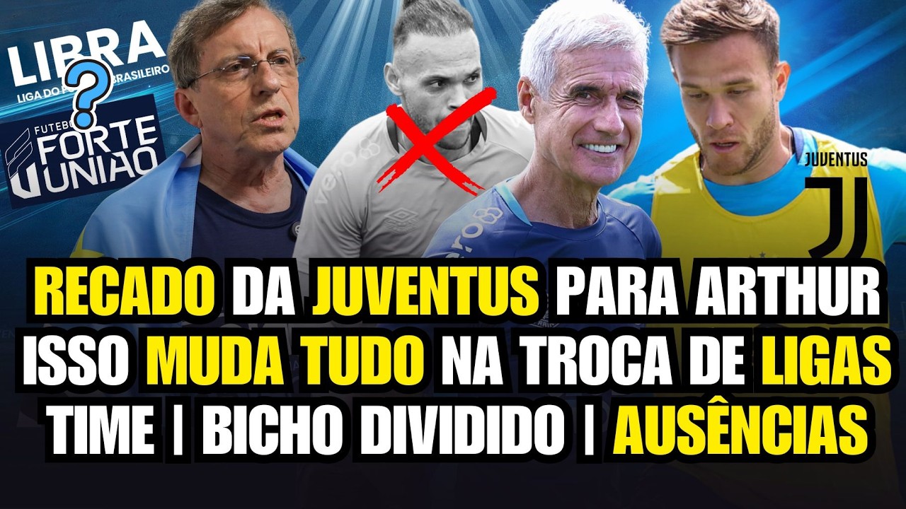 ARTHUR E BRAITH FORA | AMUZU FOI AUSÊNCIA | CLUBES NÃO QUEREM GRÊMIO NA FFU | REUNIÃO COM A LIBRA