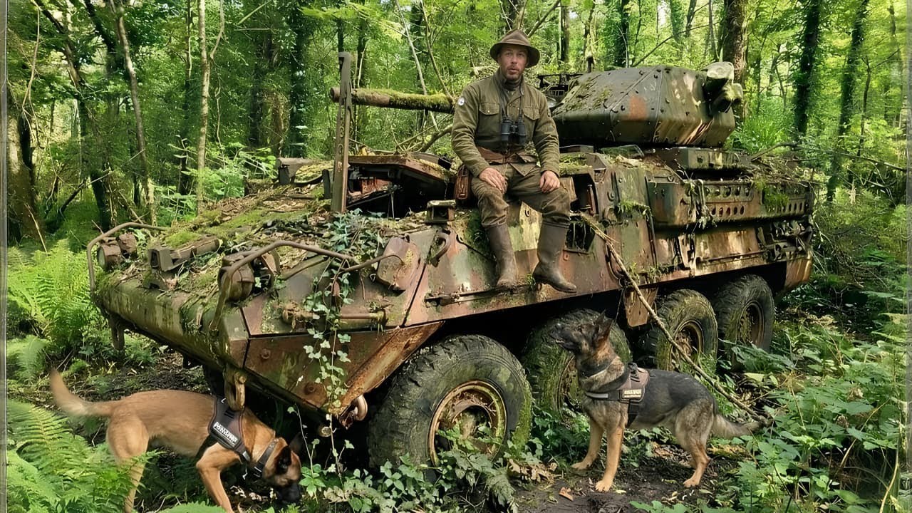 ASMR Car Restoration! Complete M1126 Stryker Restoration from Total Damage to Looking Like New