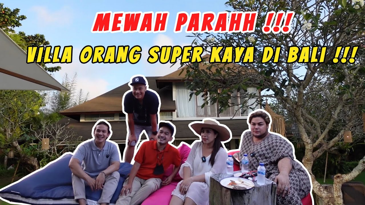 SUPER MEGA BINTANG MAIN KE VILLA MEVVAH NYA MAMI !!!