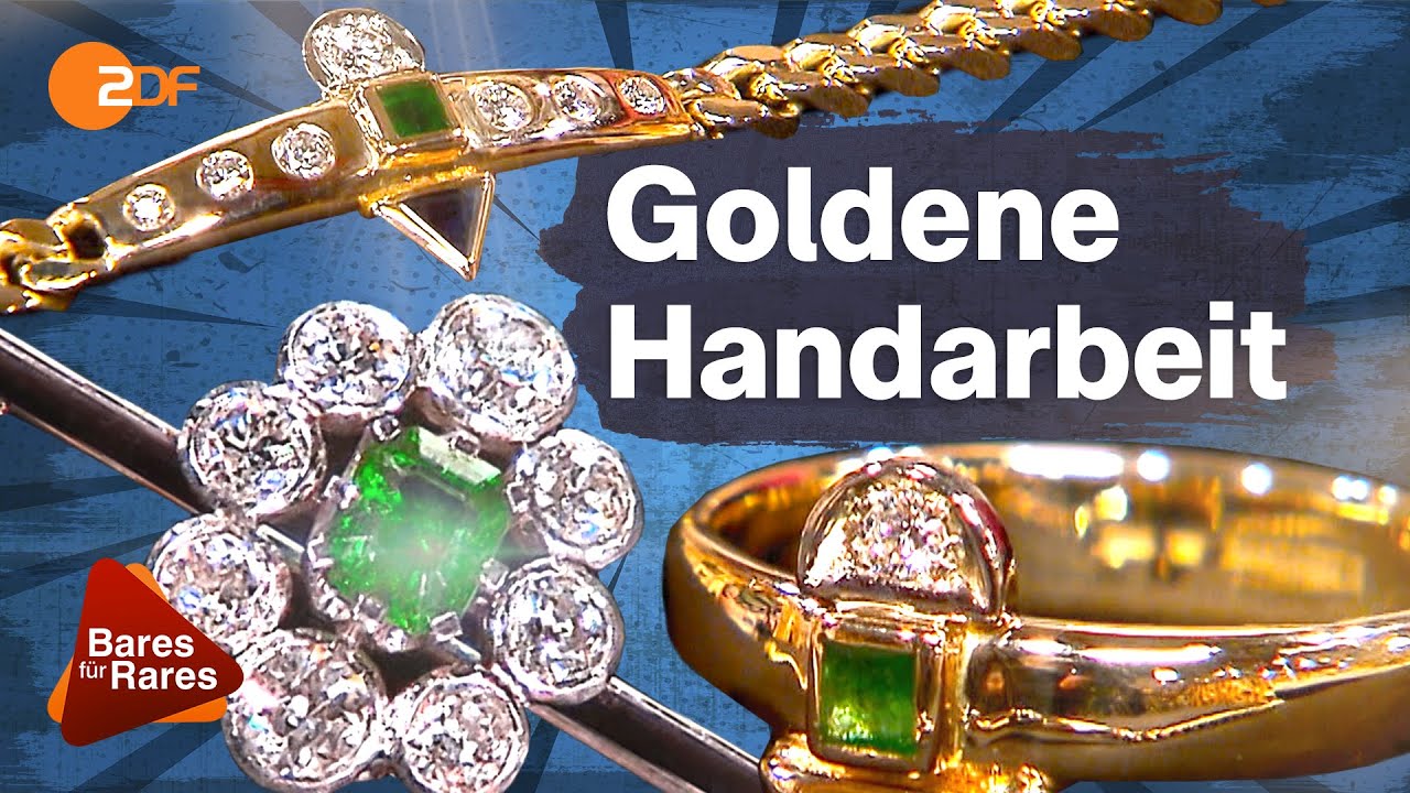 Außergewöhnliche Edelsteine! Wandelbarer Schmuck aus Smaragd und Diamant | Bares für Rares