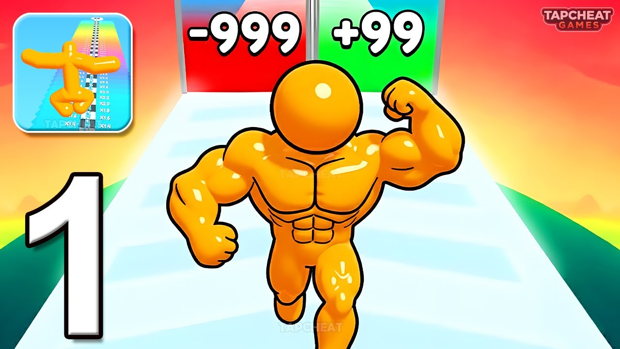 Tall Man Run - Gameplay Walkthrough Part 1 - Be Taller With Every Move (Android, iOS)