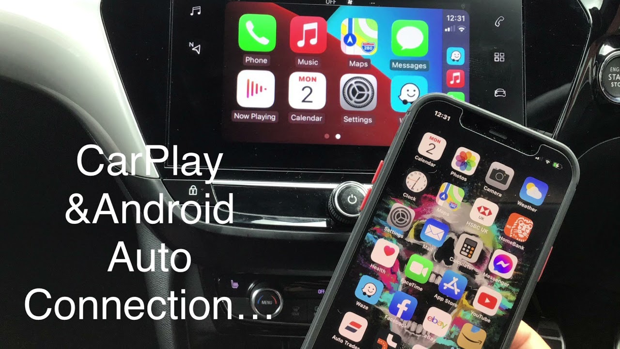 CarPlay and Android AUTO, how to connect Opel/Vauxhall 2020-2021