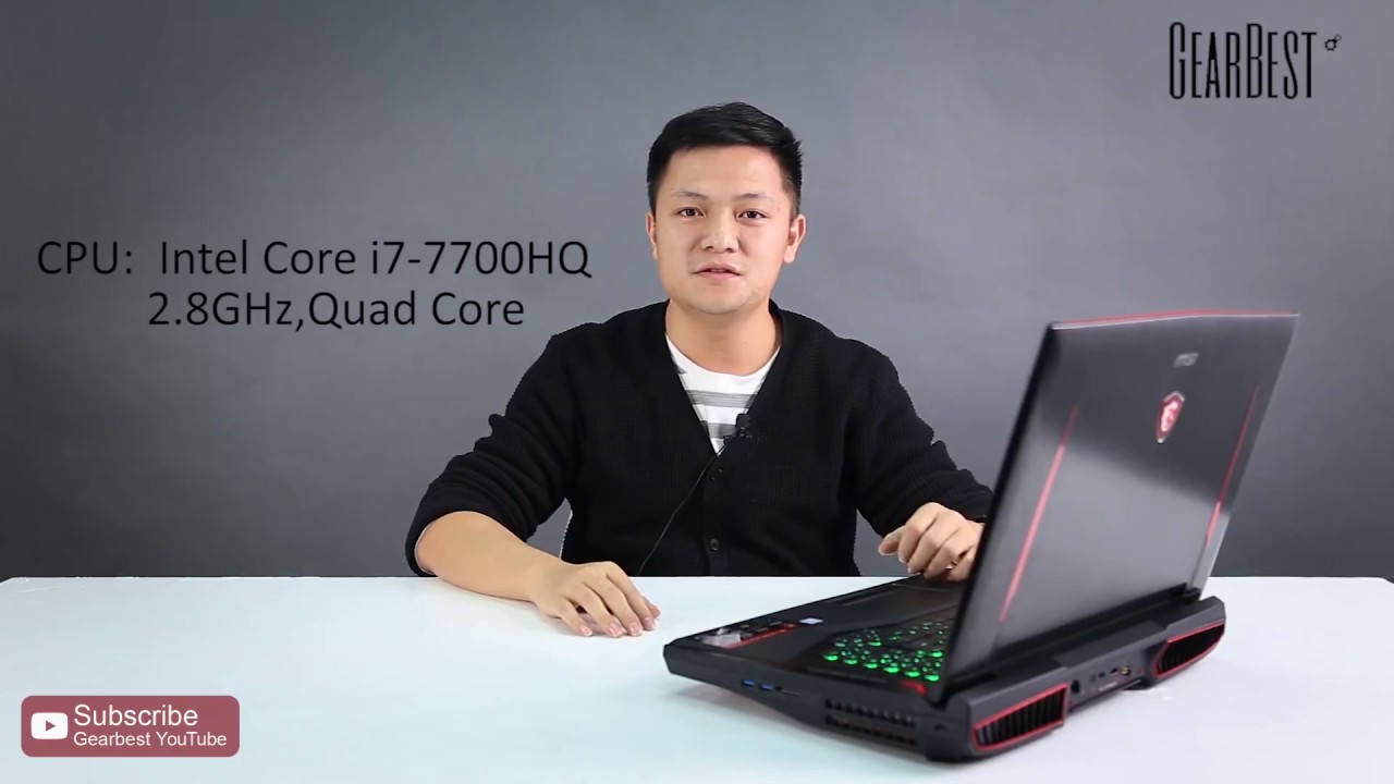 MSI GT75VR 7RE-004CN Gaming Laptop - Gearbest.com