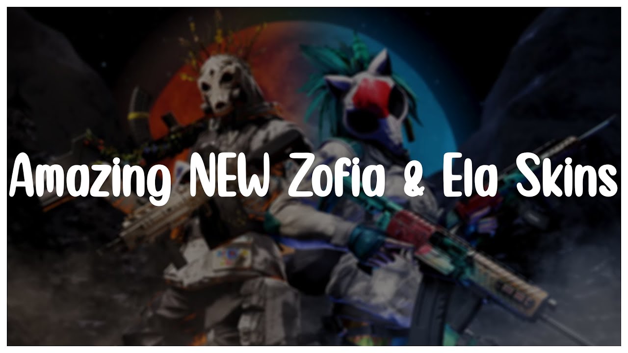Amazing NEW Zofia & Ela Skins By Ikumi Nakamura! (Rainbow Six Siege)