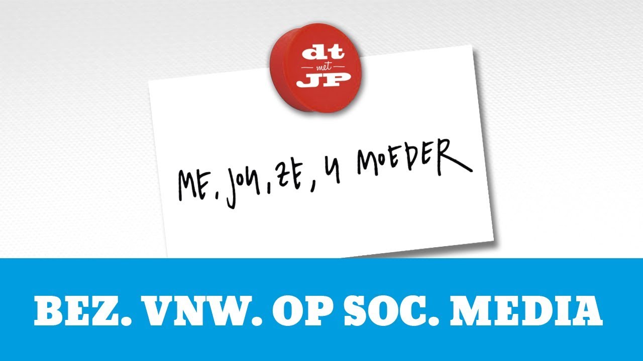 ME SPELLING KLOPT NIET | dt met JP
