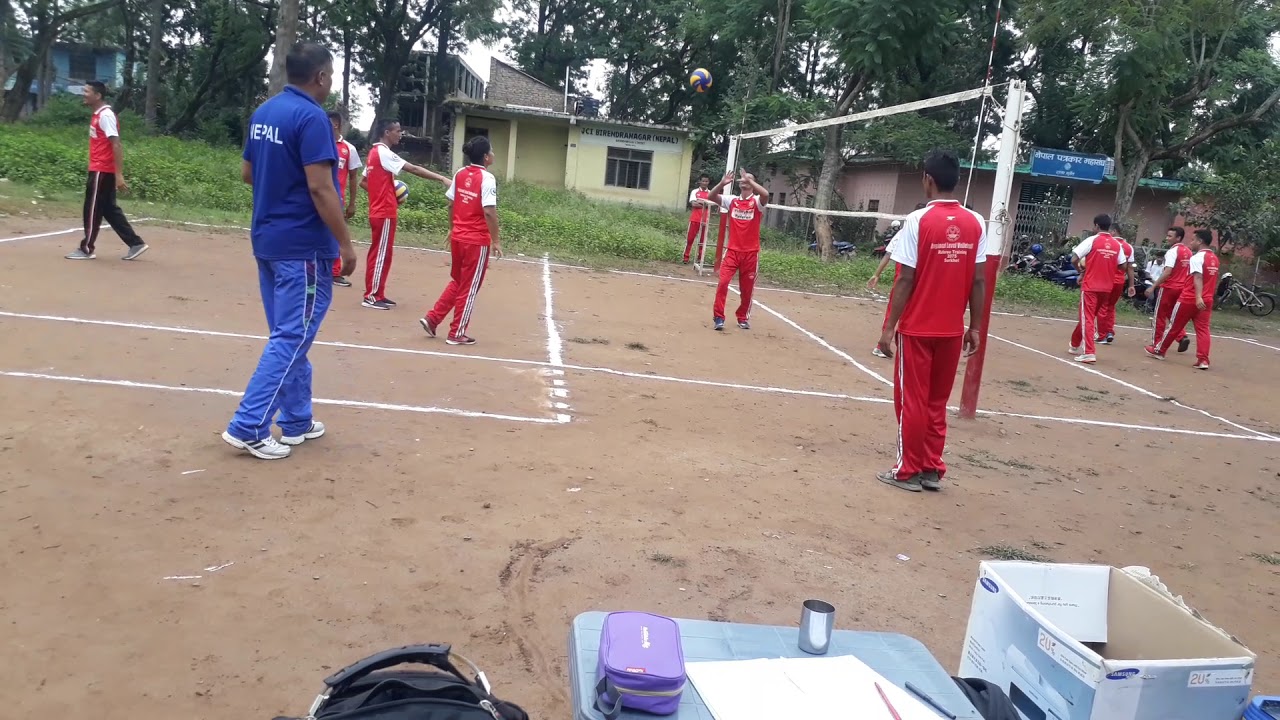Valleyball Referee training in Surkhet 2075/06/02 to 2075/06/06