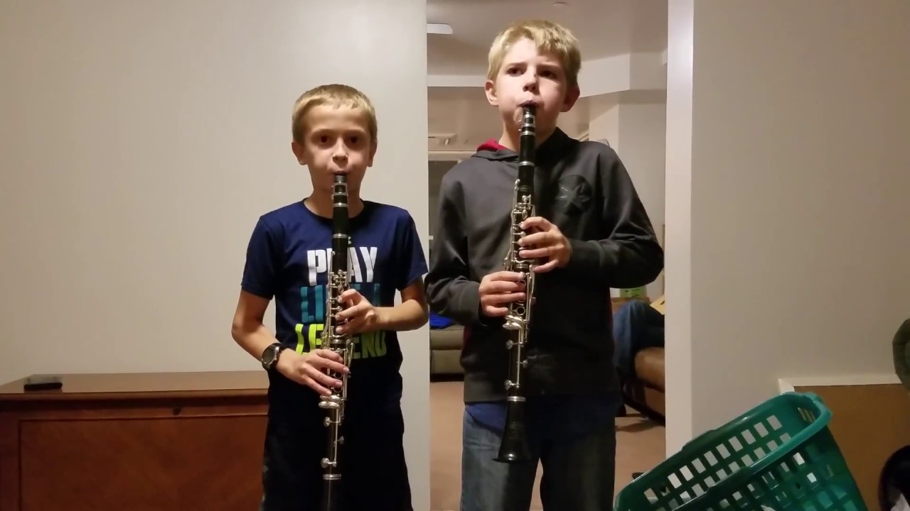First time on the Clarinet...one more time.