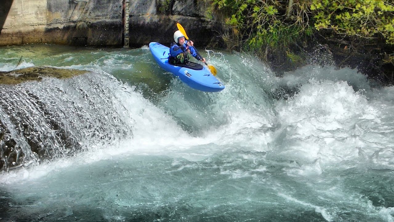 Kayaking on Gail river 🇦🇹.