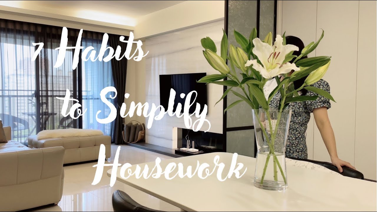 【精簡生活】主婦精簡家務的7個小習慣/ 沈浸式開箱洗碗機 | 7 Habits to Simplify Housework /Unboxing Dishwasher | Amily's Vlog.60
