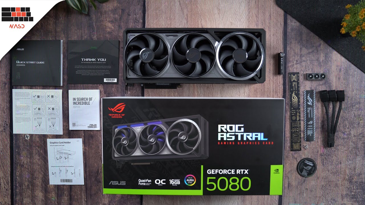ROG ASTRAL RTX 5080 Unboxing